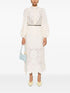 Ottie embroidered midi skirt